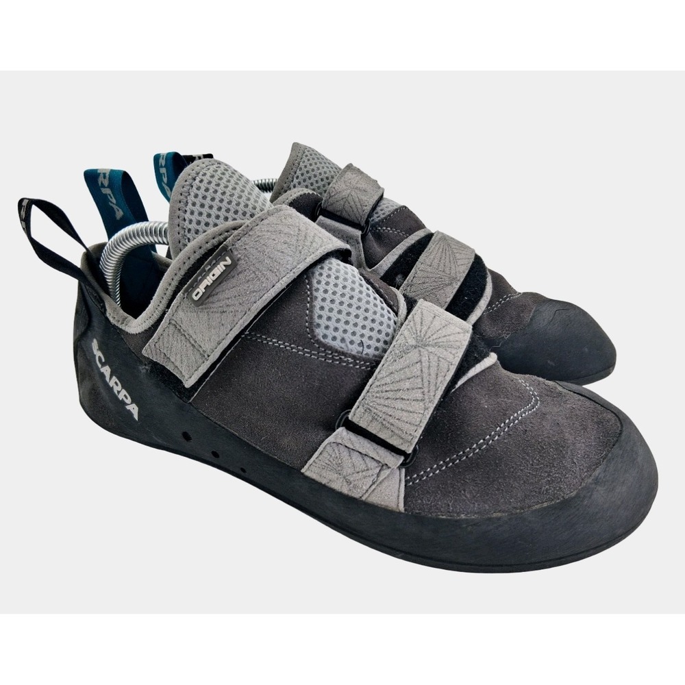 Scarpa Origin Rock Climbing Shoes Mens US 11 EU 44.5 Gray Vision Rubber Italy
